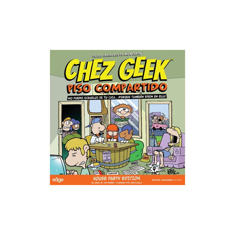 Chez Geek: Piso compartido (House Party Edition)