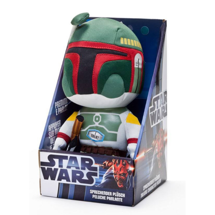 Star Wars Peluche con sonido Boba Fett 23 cm