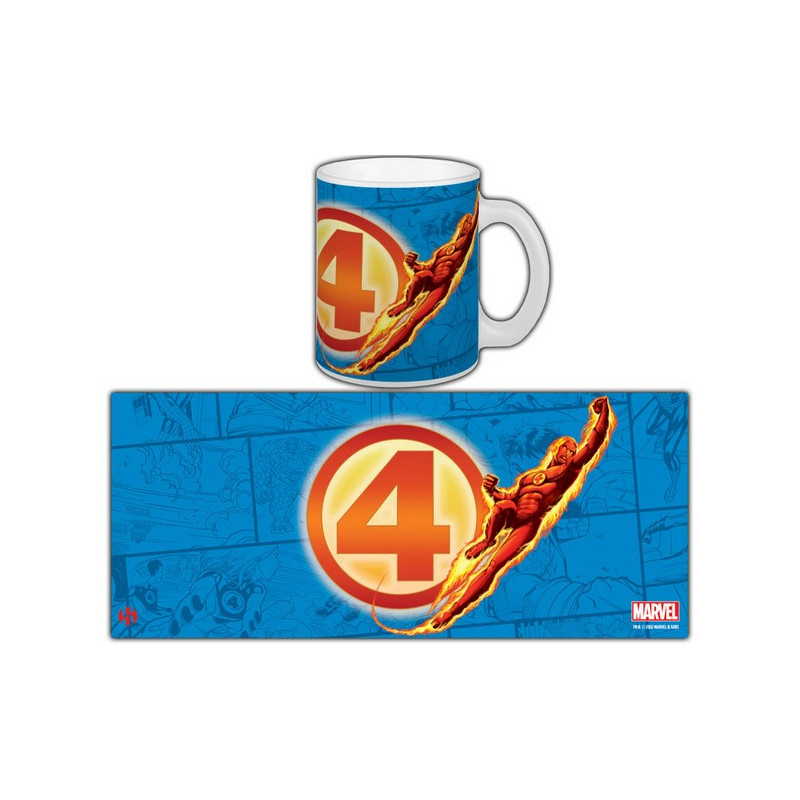 Fantastic Four Taza Human Torch