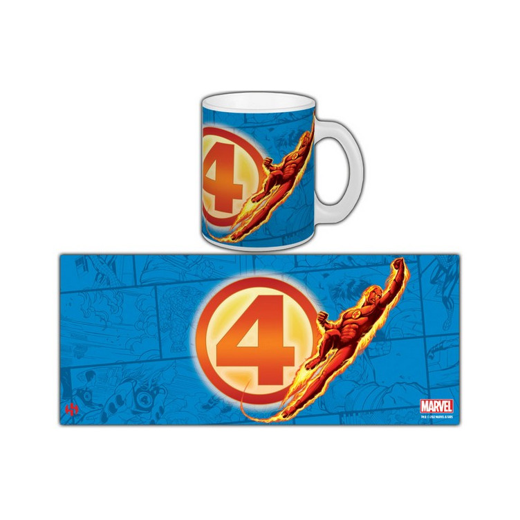 Fantastic Four Taza Human Torch