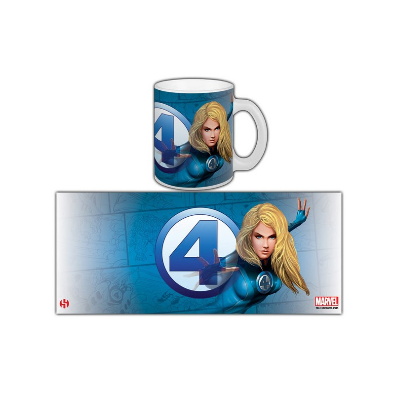 Fantastic Four Taza Invisible Woman