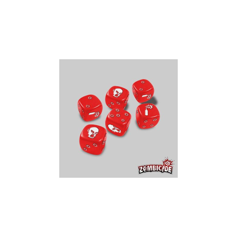 Zombicide: Dados Rojo