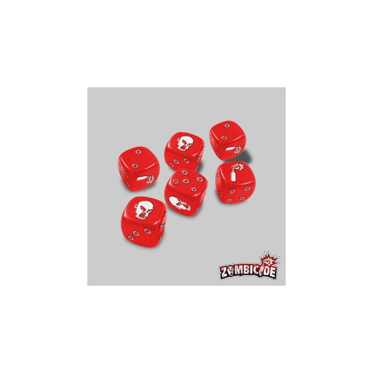 Zombicide: Dados Rojo