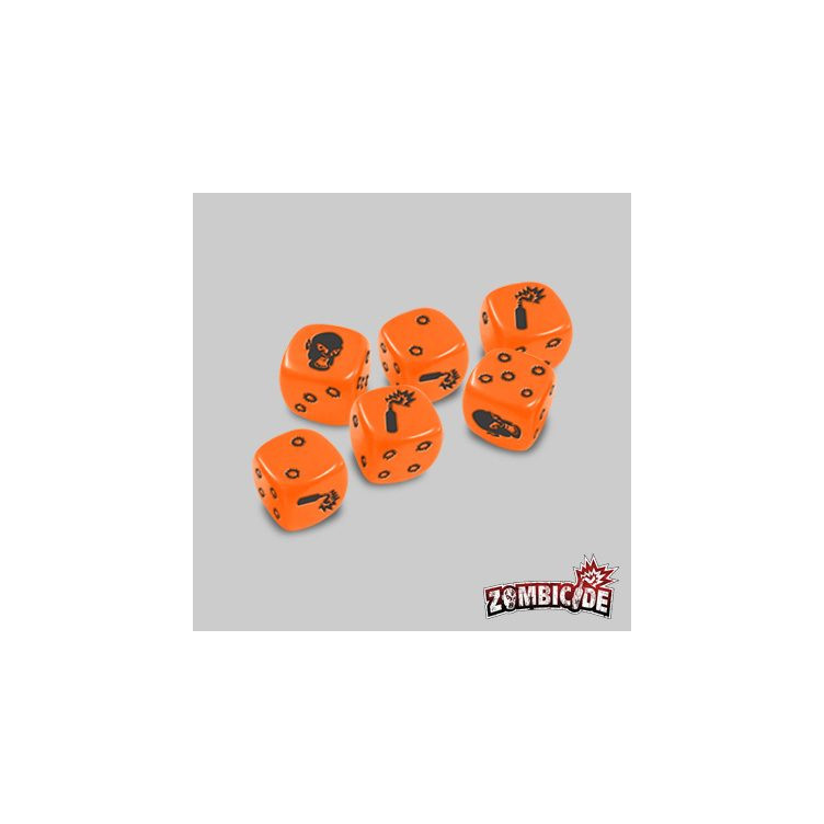 Zombicide: Dados Naranja