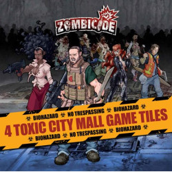 Zombicide: Toxic City Mall Game Tiles