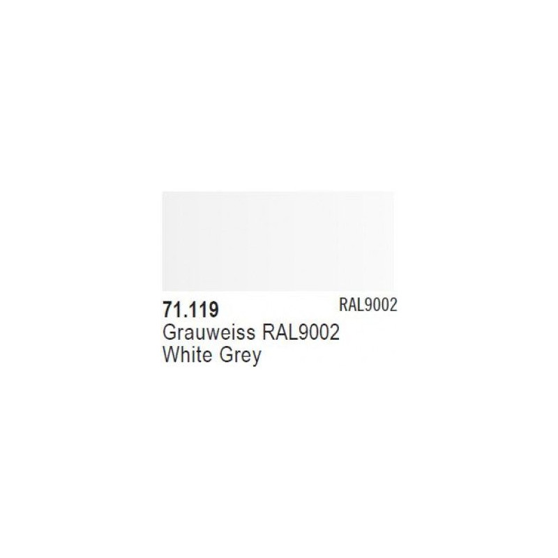 Grauweiss RAL9002 / White Grey