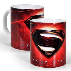 Man Of Steel Taza Logo