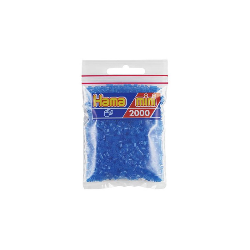 Hama Mini azul neón 2000 piezas