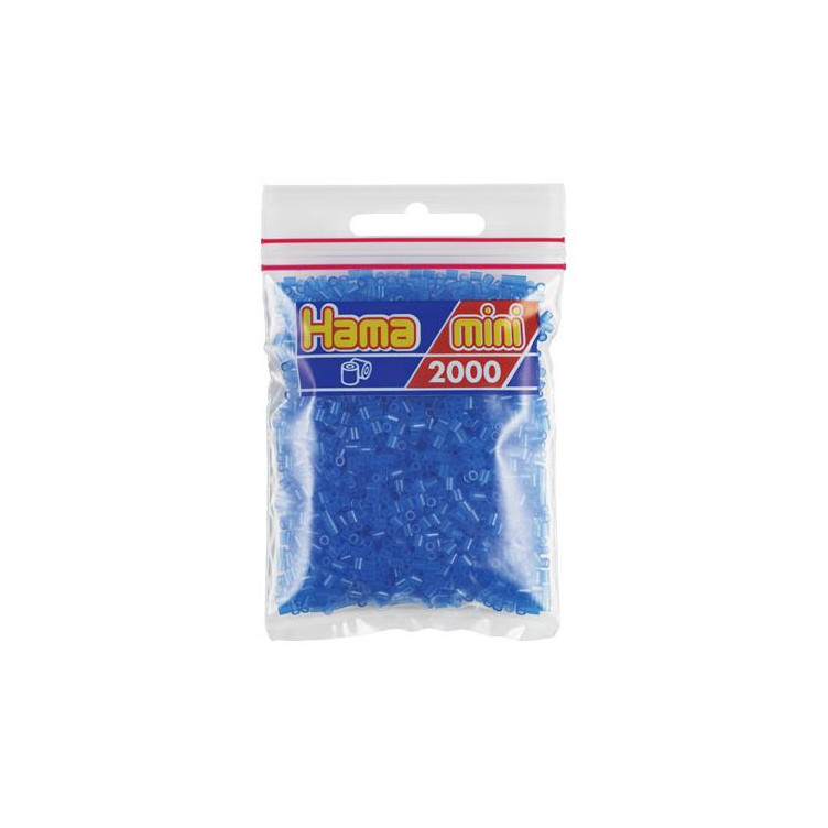 Hama Mini azul neón 2000 piezas