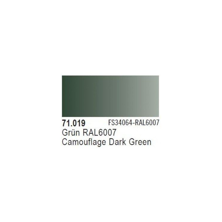 Camuflaje Verde Oscuro (Grun RAL6007)