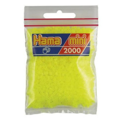 Hama Mini amarillo neón 2000 piezas