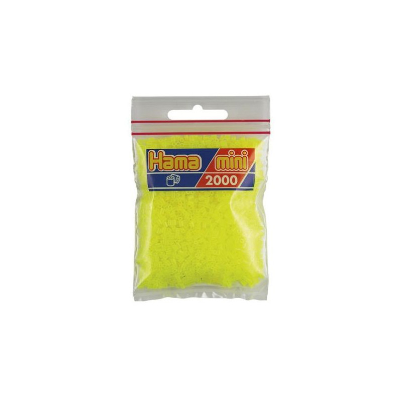 Hama Mini amarillo neón 2000 piezas