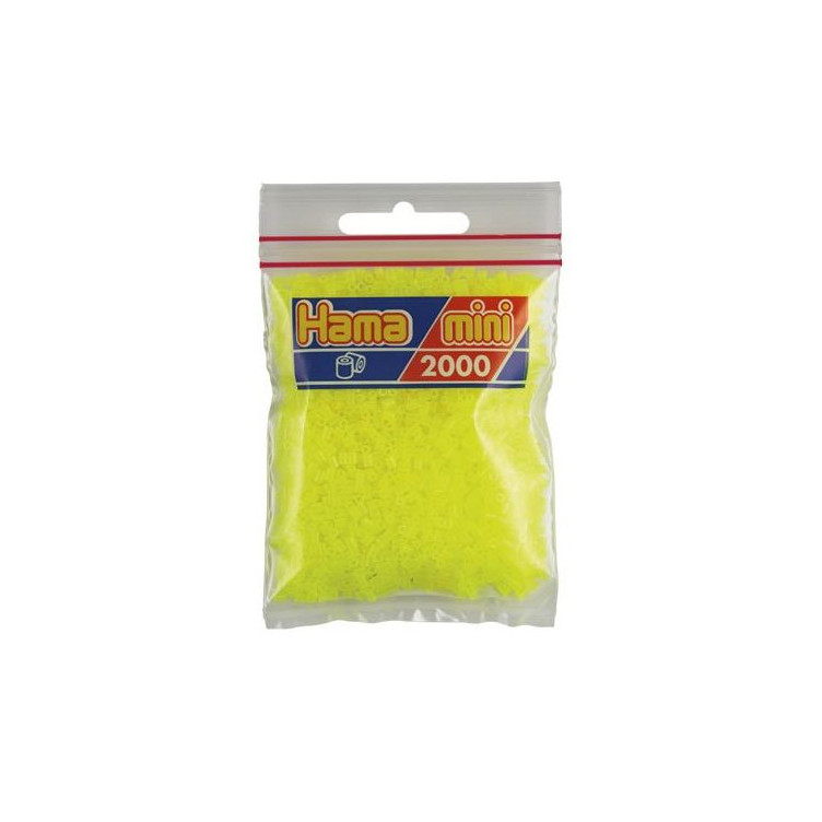 Hama Mini amarillo neón 2000 piezas