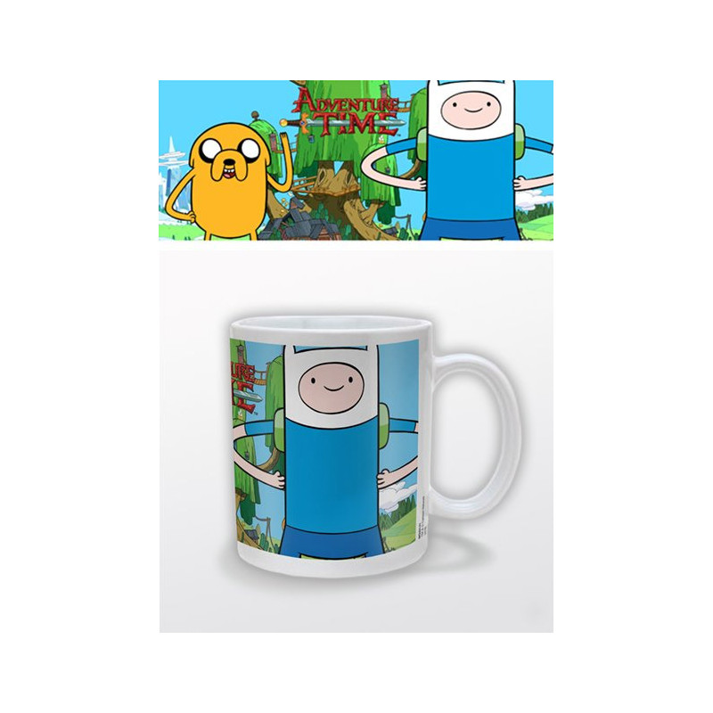 Hora de aventuras Taza Finn & Jake