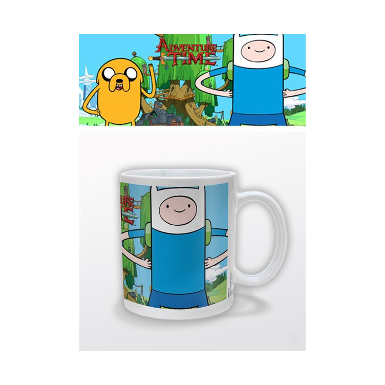 Hora de aventuras Taza Finn & Jake