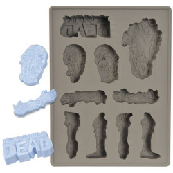 The Walking Dead Forma de Silicona Logo & Zombie Body Parts