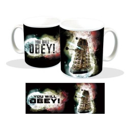 Doctor Who Taza Dalek You Will Obey