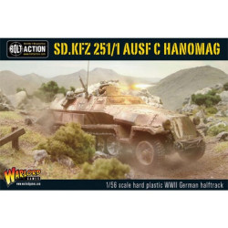 Sd.Kfz 251/1 Ausf C Hanomag (German Halftrack)