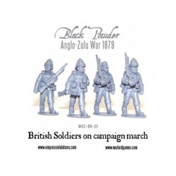 British Soldiers on Campaign Marching (8)