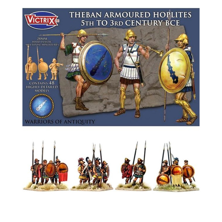 Theban Armpured Hoplites 5th To 3rd Century BCE