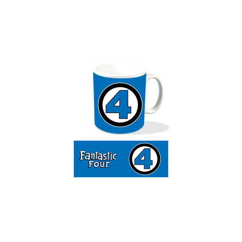 Marvel Taza Fantastic Four Logo