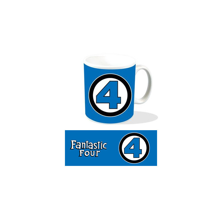 Marvel Taza Fantastic Four Logo