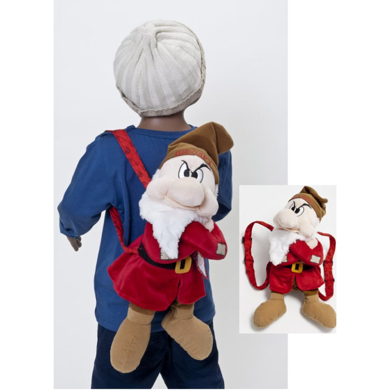 Blancanieves Mochila de Peluche Grumpy