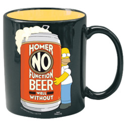 Los Simpson Homer No Function taza