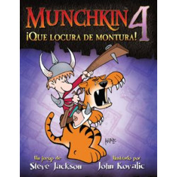 Munchkin 4: ¡Que locura de montura! (Edición revisada)