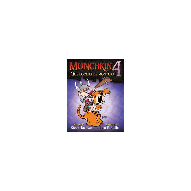 Munchkin 4: ¡Que locura de montura! (Edición revisada)