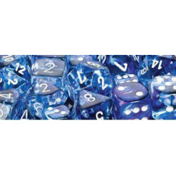 Nebula Dark Blue/wh. 12mm d6 (36 Dice)