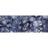 Nebula Black/white 12mm d6 (36 Dice)