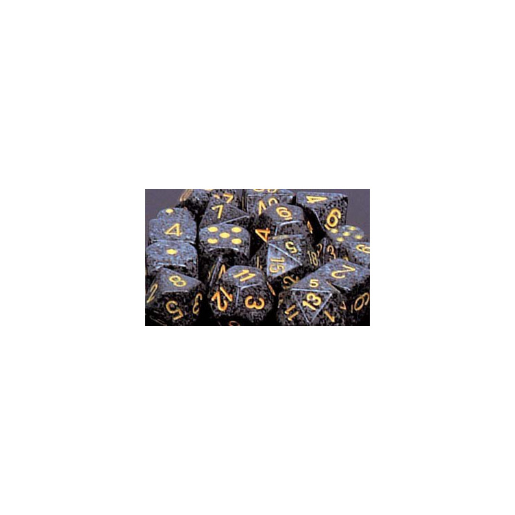 Speckled Polyhedral d10 Set Urban Camo (10 Dice)