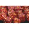 Speckled Polyhedral d10 Set Mercury (10 Dice)