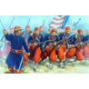 American Civil War Zouaves plastic boxed set