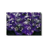 Translucent 12mm d6 Purple/white (36 Dice)