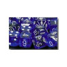 Translucent 12mm d6 Blue/white (36 Dice)