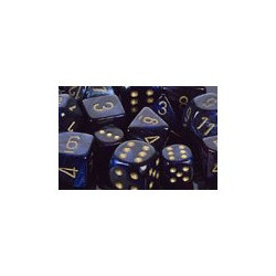 Polyhedral 7-Die Set Scarab Royal Blue/gold