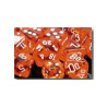 Translucent 12mm d6 Orange/white (36 Dice)