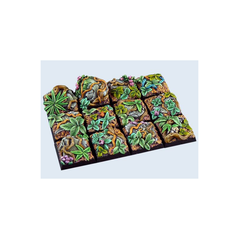 Jungle Bases 20x20mm (5)