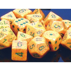 Speckled 16mm d6 Lotus (12 Dice)