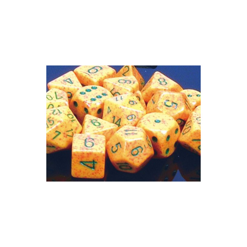 Speckled 16mm d6 Lotus (12 Dice)