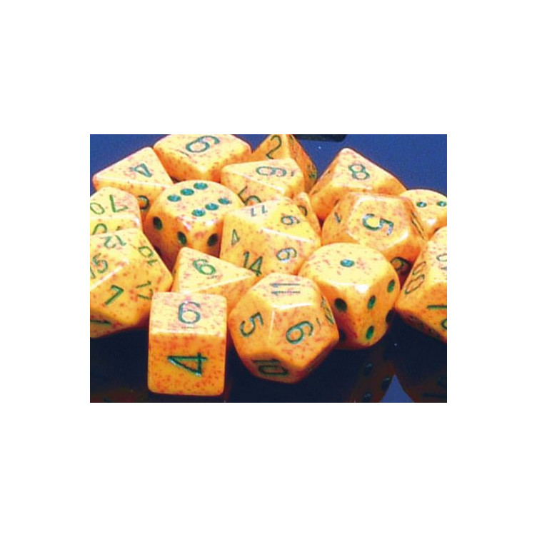 Speckled 16mm d6 Lotus (12 Dice)