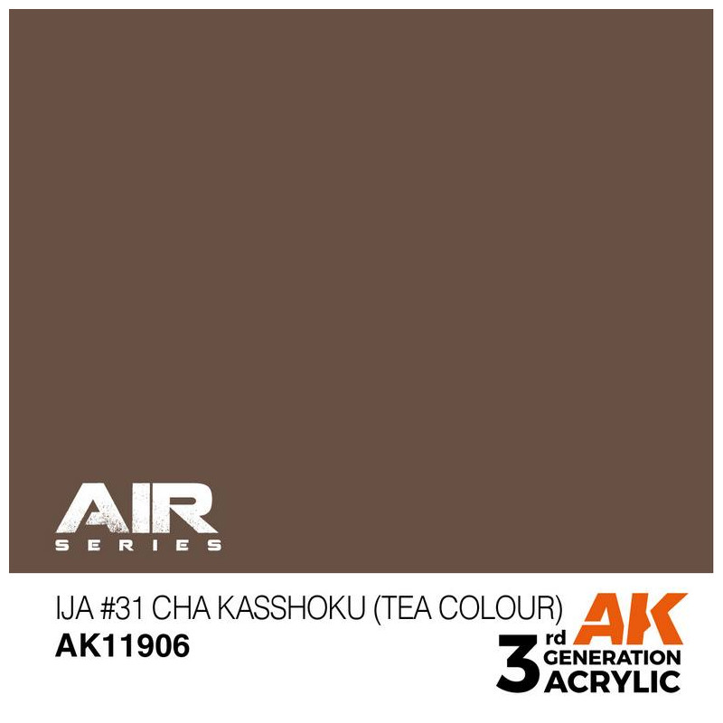 IJA 31 Cha Kasshoku (Tea Colour)