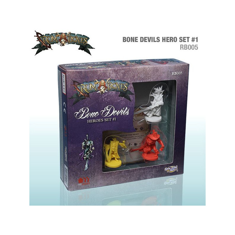 Rum & Bones: Bone Devils Heroes Set 1 (castellano)