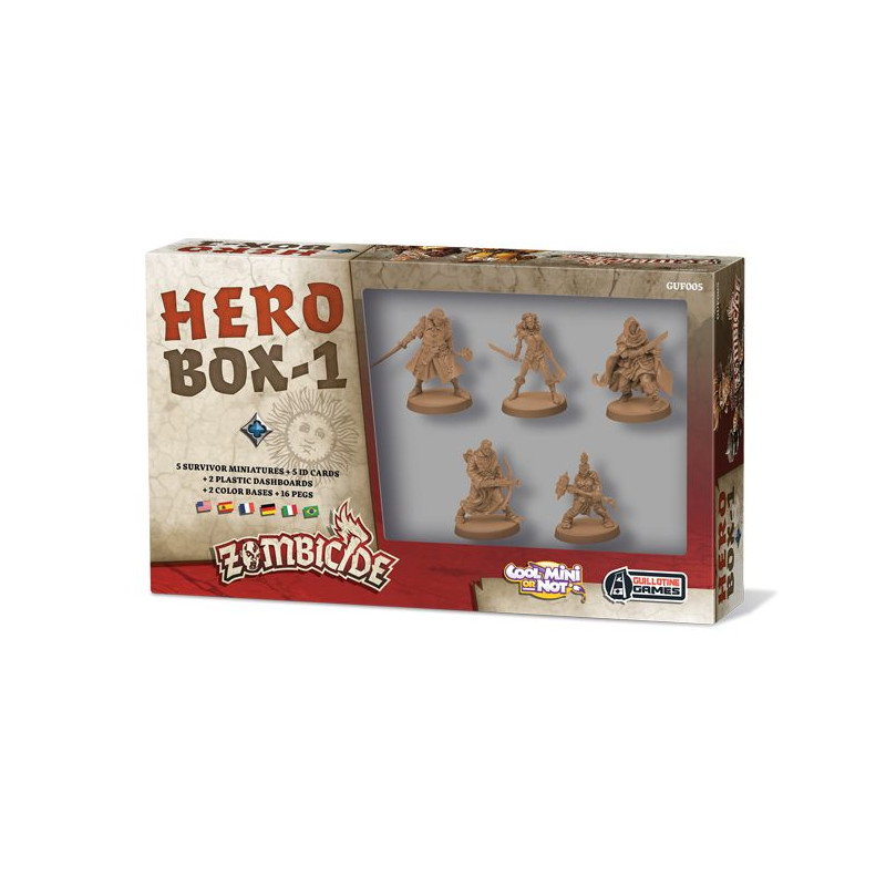 Zombicide Black Plague: Hero Box 1