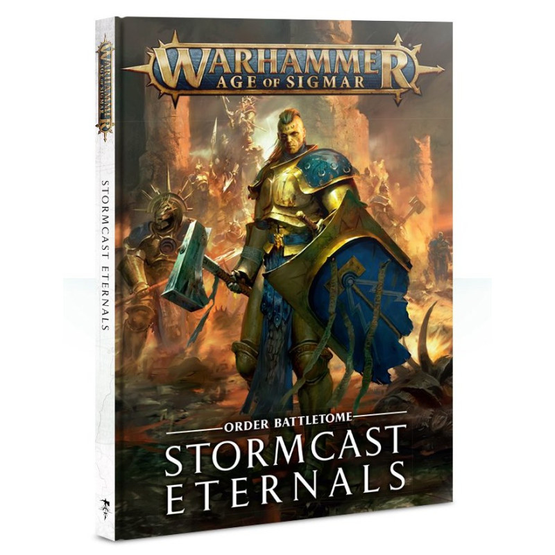 Battletome: Stormcast Eternals (2018)(tapa dura, inglés)