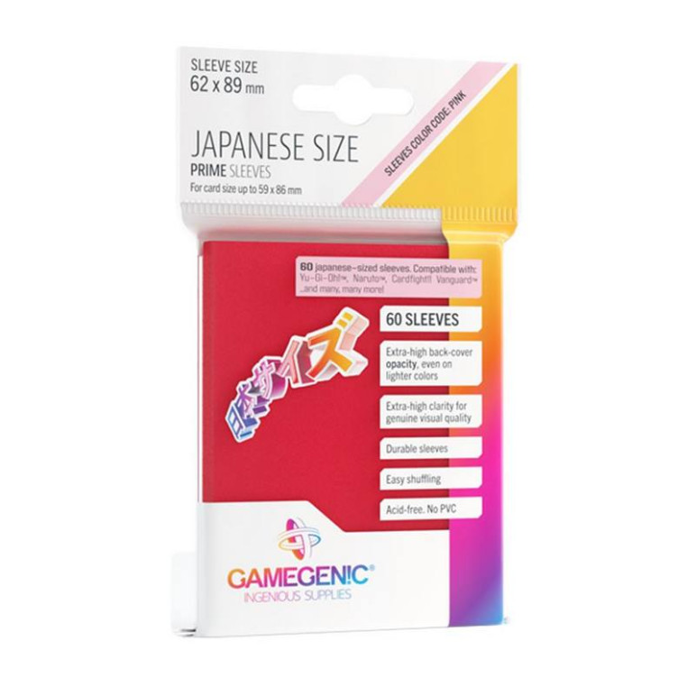 Prime Japanese Sized Sleeves Red