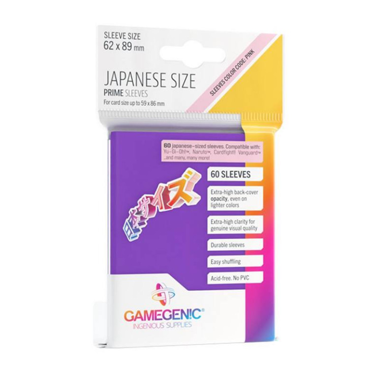 Prime Japanese Sized Sleeves Purple