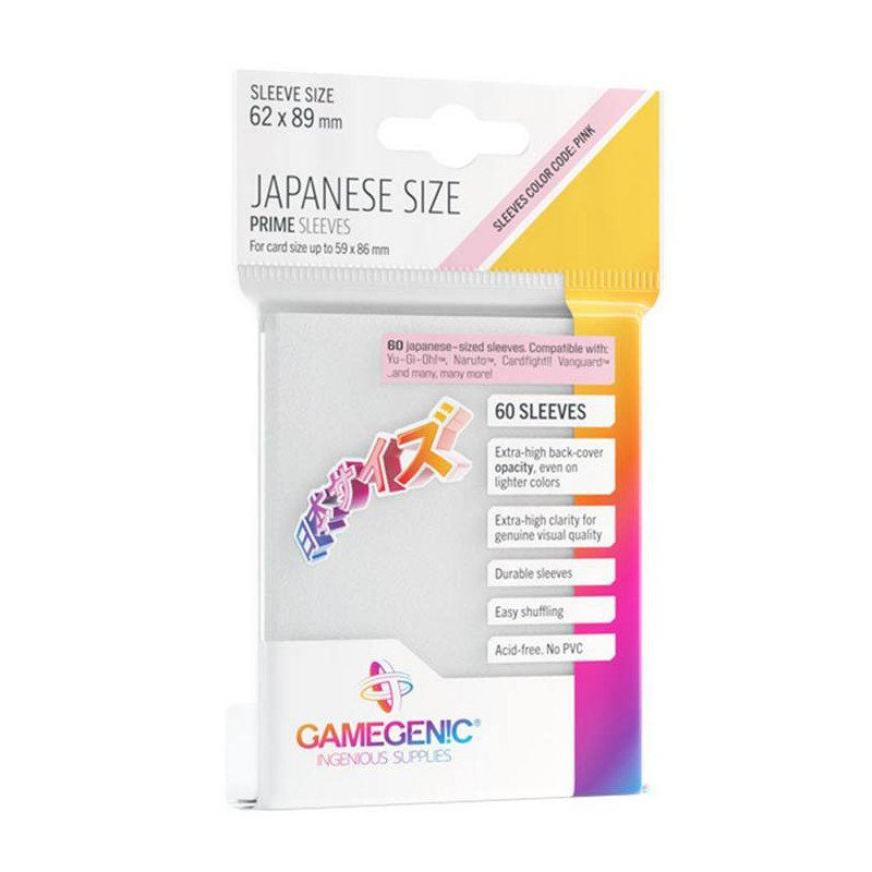 Prime Japanese Sized Sleeves White